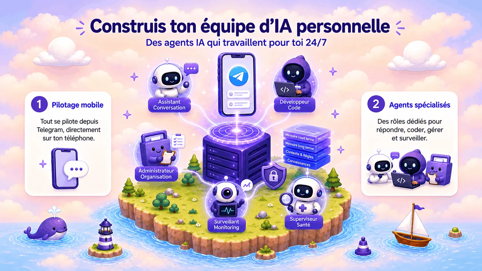 Construis ton équipe d'IA personnelle